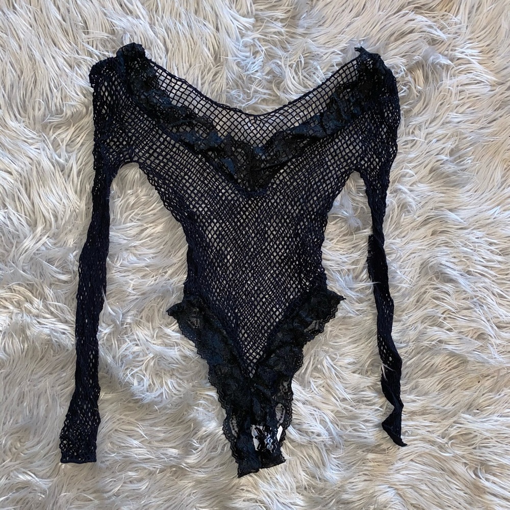 Fishnet one piece